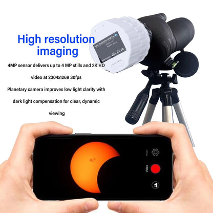 4MP WiFi Telescope Eyepiece Camera  Wireless Digital Eyepiece For 118197in Sighting Telescopes 1