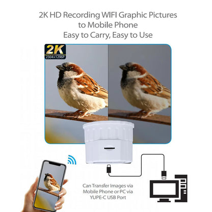 4MP WiFi Telescope Eyepiece Camera  Wireless Digital Eyepiece For 118197in Sighting Telescopes 2