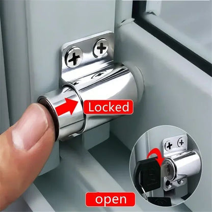 SecureLatch Sliding Window  Door Safety Lock  ChildProof Patio Lock Set 1