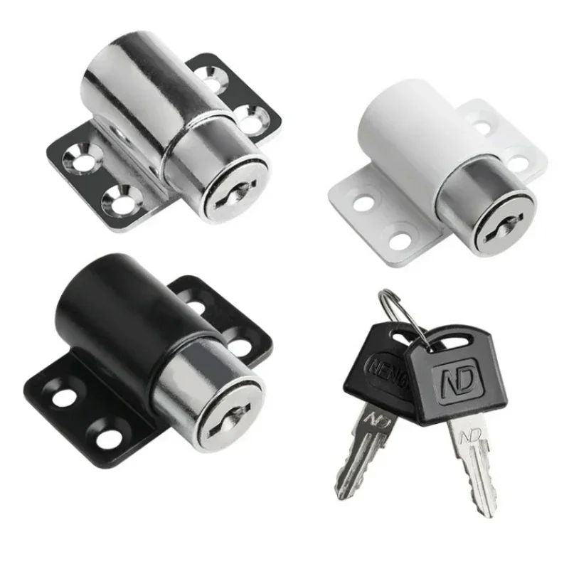 SecureLatch Sliding Window  Door Safety Lock  ChildProof Patio Lock Set 2