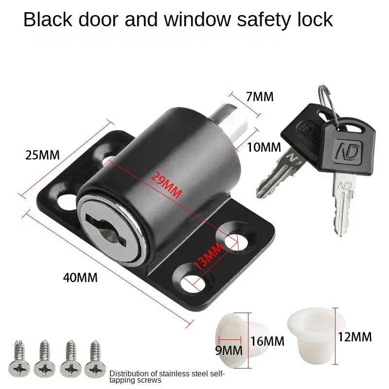 SecureLatch Sliding Window  Door Safety Lock  ChildProof Patio Lock Set 7