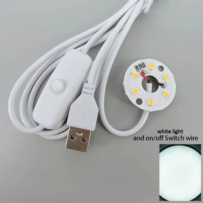 USB LED Reading Light With Dimmer Switch For Desk And Bedside Use 4