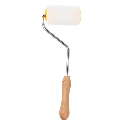 Honey Uncapping Roller With Wooden Handle  Easy Beehive Uncapping Tool For Frames  Extracting 4