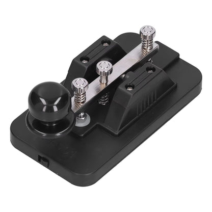 Morse Code Key Telegraph Tapper – Manual CW Practice Trainer with Buzzer for Beginners