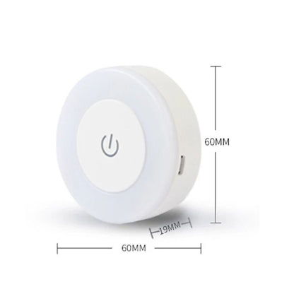 Energy Saving Led Touch Sensor Night Lights USB Rechargeable Magnetic Wall Light Room Aisle Bedroom 2