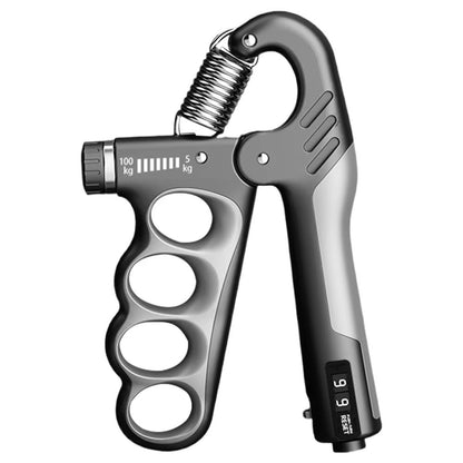 Adjustable Hand Grip Strengthener  11220 Lb NonSlip Grip Trainer For Fitness Music  Injury Recovery 11