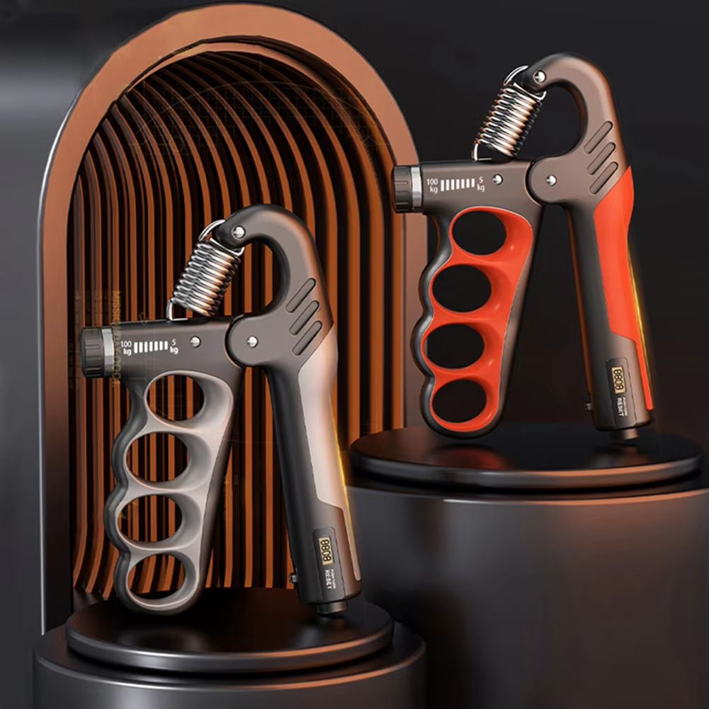 Adjustable Hand Grip Strengthener  11220 Lb NonSlip Grip Trainer For Fitness Music  Injury Recovery 3