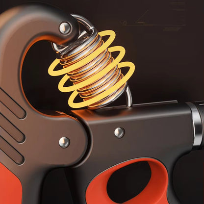 Adjustable Hand Grip Strengthener  11220 Lb NonSlip Grip Trainer For Fitness Music  Injury Recovery 4