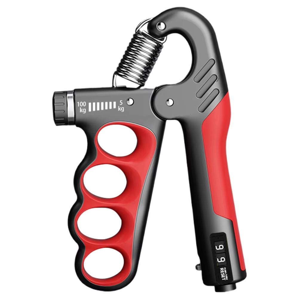 Adjustable Hand Grip Strengthener  11220 Lb NonSlip Grip Trainer For Fitness Music  Injury Recovery 8