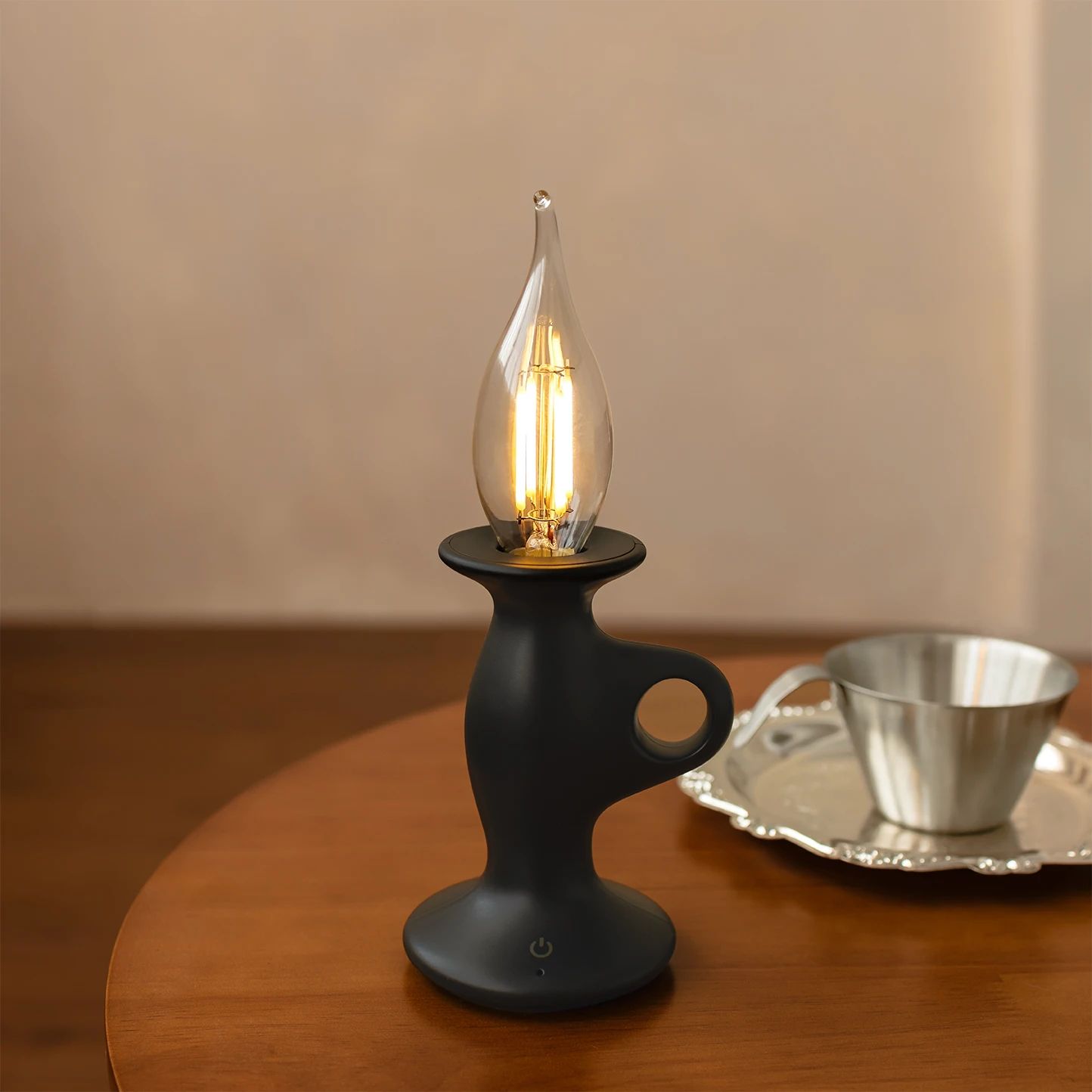 Retro LED Candle Night Light  Dimmable Rechargeable Decorative Lamp 1