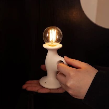 Retro LED Candle Night Light  Dimmable Rechargeable Decorative Lamp 4
