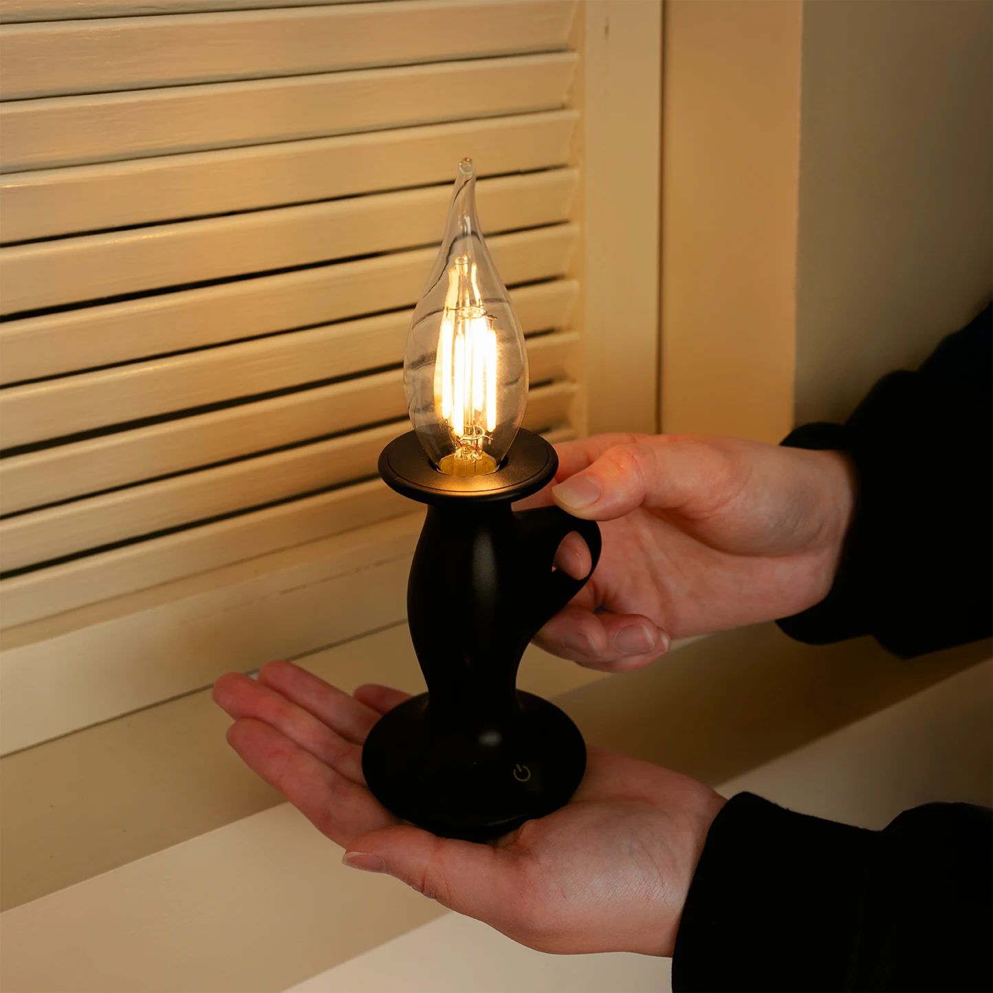 Retro LED Candle Night Light  Dimmable Rechargeable Decorative Lamp 5