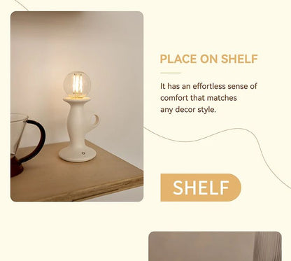 Retro LED Candle Night Light  Dimmable Rechargeable Decorative Lamp 25