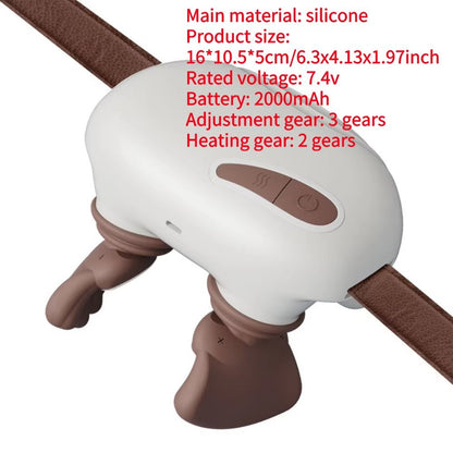 Heated Neck And Shoulder Massager Deep Tissue Shiatsu Back And Cervical Massager 9