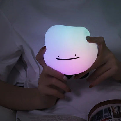 Colorful Rechargeable Silicone Night Light  Touch Control LED Lamp For Kids 3
