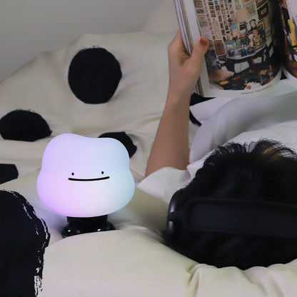 Colorful Rechargeable Silicone Night Light  Touch Control LED Lamp For Kids 4