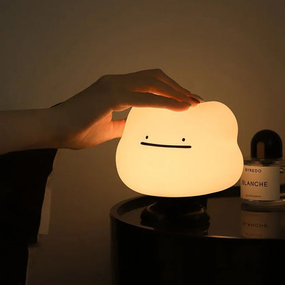 Colorful Rechargeable Silicone Night Light  Touch Control LED Lamp For Kids 9