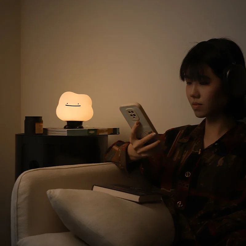 Colorful Rechargeable Silicone Night Light  Touch Control LED Lamp For Kids 13
