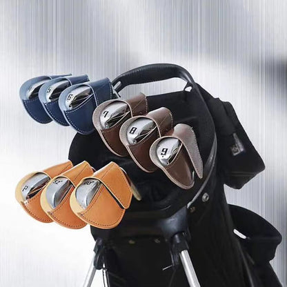 Universal PU Golf Club Head Covers  Iron Wedge  Putter Protectors 110pcs 1