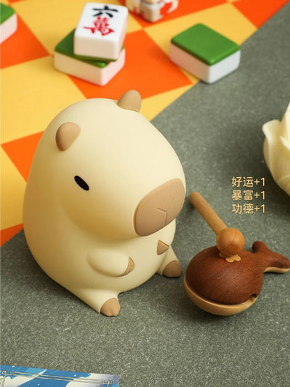 Capybara Silicone Night Light  Cute Anime LED Rechargeable Lamp 4