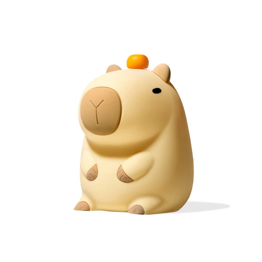 Capybara Silicone Night Light  Cute Anime LED Rechargeable Lamp 13