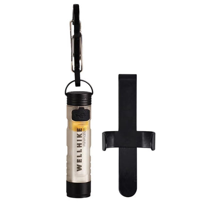 LED Magnetic Pocket Work Light  Small Handheld Flashlight With Hook  TypeC Charging 9