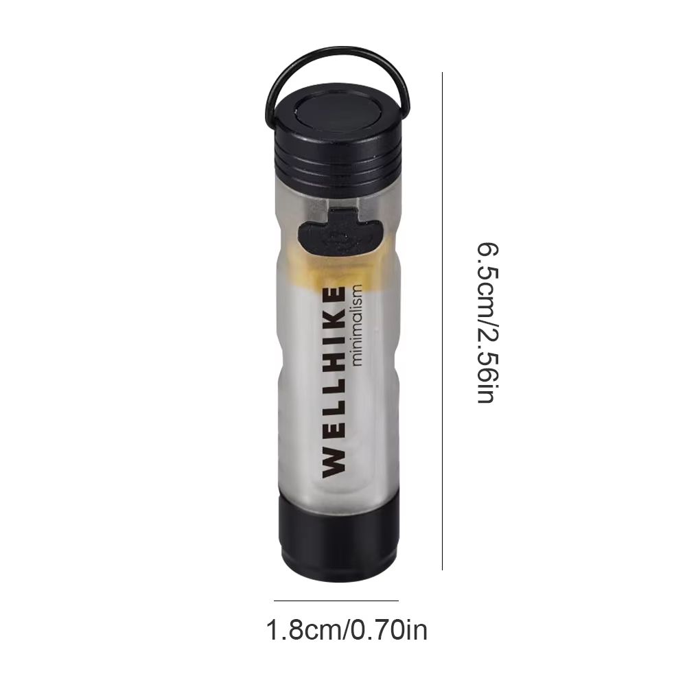 LED Magnetic Pocket Work Light  Small Handheld Flashlight With Hook  TypeC Charging 5