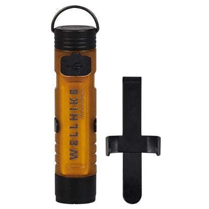LED Magnetic Pocket Work Light  Small Handheld Flashlight With Hook  TypeC Charging 6