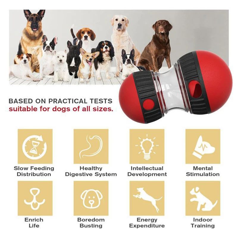 Interactive Dog Slow Feeder Toy  IQ Training Puzzle For Pets 4
