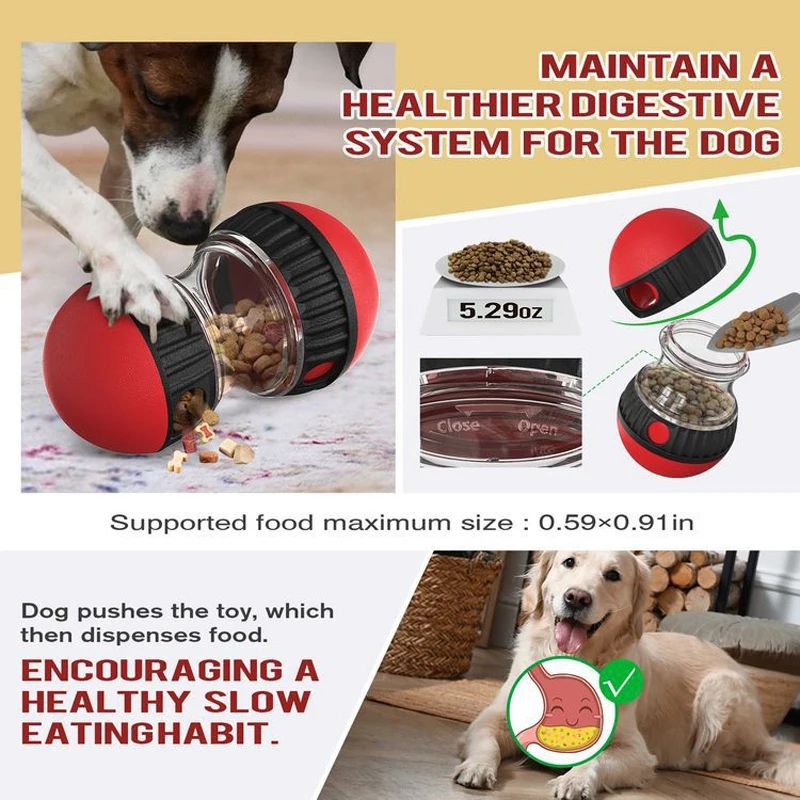 Interactive Dog Slow Feeder Toy  IQ Training Puzzle For Pets 5
