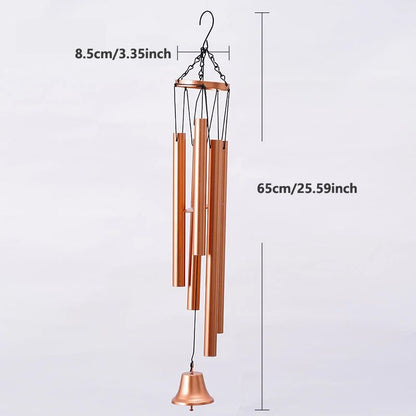 25Inch Outdoor Wind Chimes  Farmhouse  Garden Decorative Chimes 5