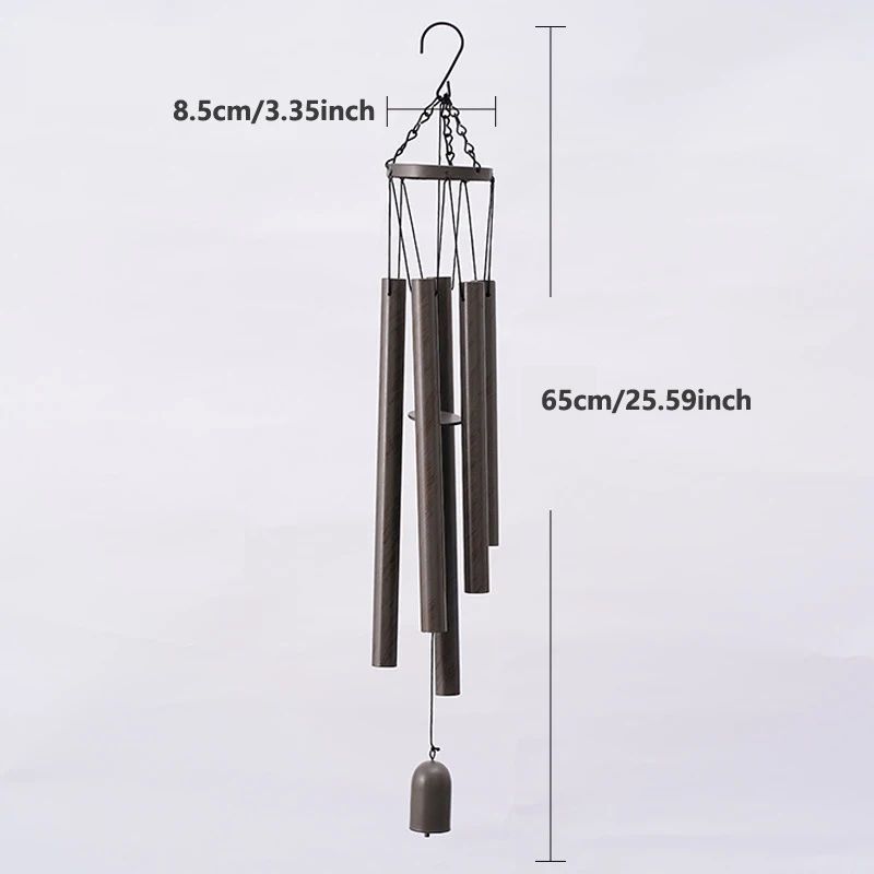 25Inch Outdoor Wind Chimes  Farmhouse  Garden Decorative Chimes 7