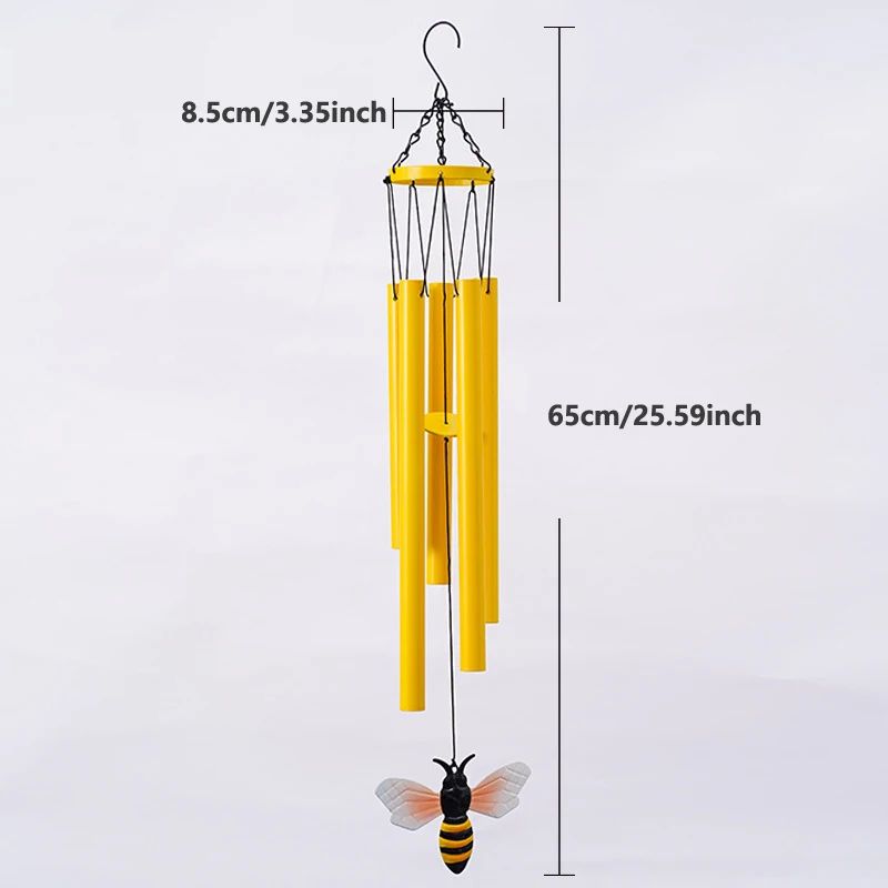 25Inch Outdoor Wind Chimes  Farmhouse  Garden Decorative Chimes 9