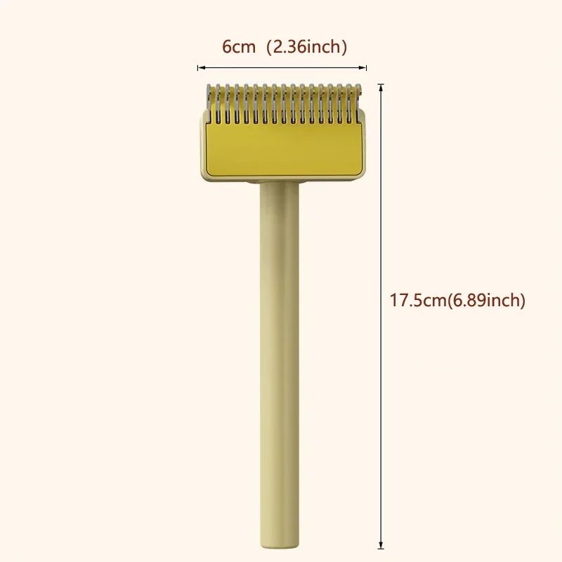 3in1 Pet Deshedding Brush  Hair Remover Knot Cutter  Grooming Comb 5
