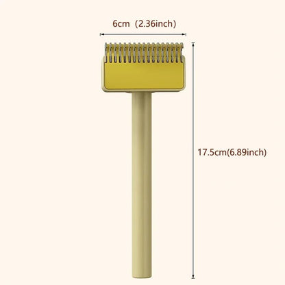 3in1 Pet Deshedding Brush  Hair Remover Knot Cutter  Grooming Comb 5