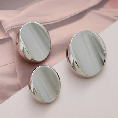 Luxury Oval Decorative Buttons  HandSewn Suit Jacket  Sweater Accessories 2