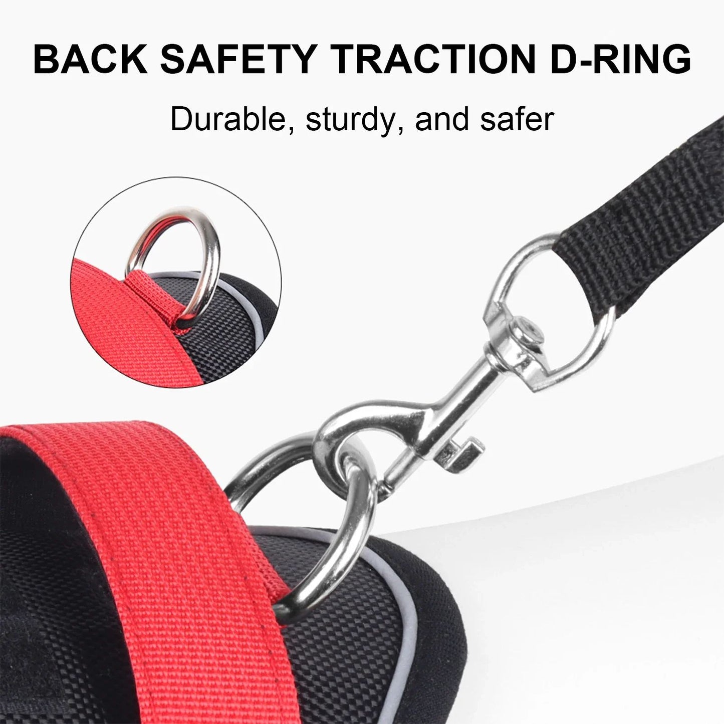 Reflective Tactical Dog Harness  Waterproof 1680D Oxford Vest For Medium  Large Dogs 3