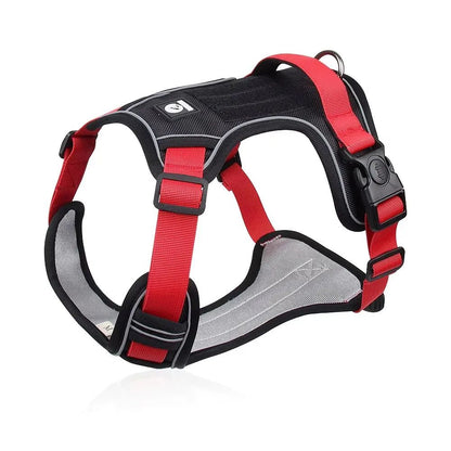 Reflective Tactical Dog Harness  Waterproof 1680D Oxford Vest For Medium  Large Dogs 17