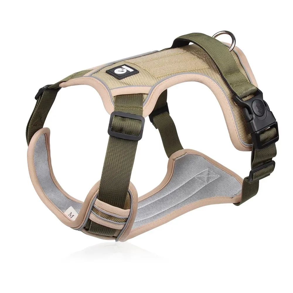 Reflective Tactical Dog Harness  Waterproof 1680D Oxford Vest For Medium  Large Dogs 20