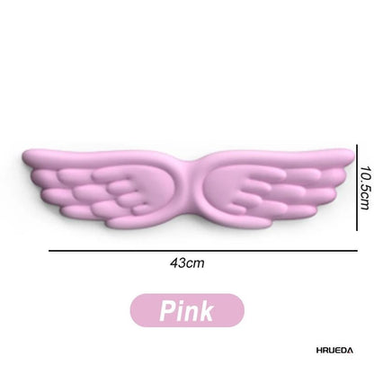 Keyboard Mouse Wrist Rest Angel Wing Memory Foam Support Set 9