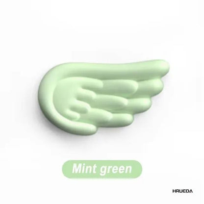 Keyboard Mouse Wrist Rest Angel Wing Memory Foam Support Set 12