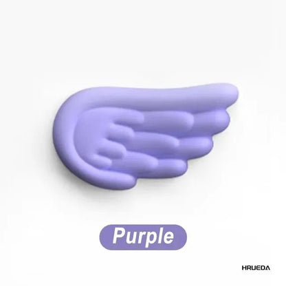 Keyboard Mouse Wrist Rest Angel Wing Memory Foam Support Set 13