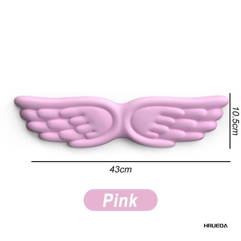 Keyboard Mouse Wrist Rest Angel Wing Memory Foam Support Set 17