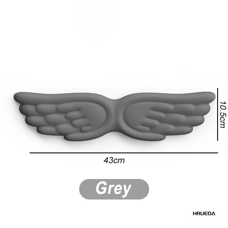 Keyboard Mouse Wrist Rest Angel Wing Memory Foam Support Set 19