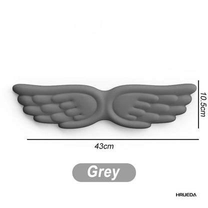 Keyboard Mouse Wrist Rest Angel Wing Memory Foam Support Set 19