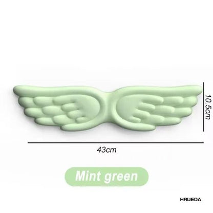 Keyboard Mouse Wrist Rest Angel Wing Memory Foam Support Set 24