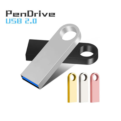 USB Flash Drive Metal Memory Stick Portable Data Storage