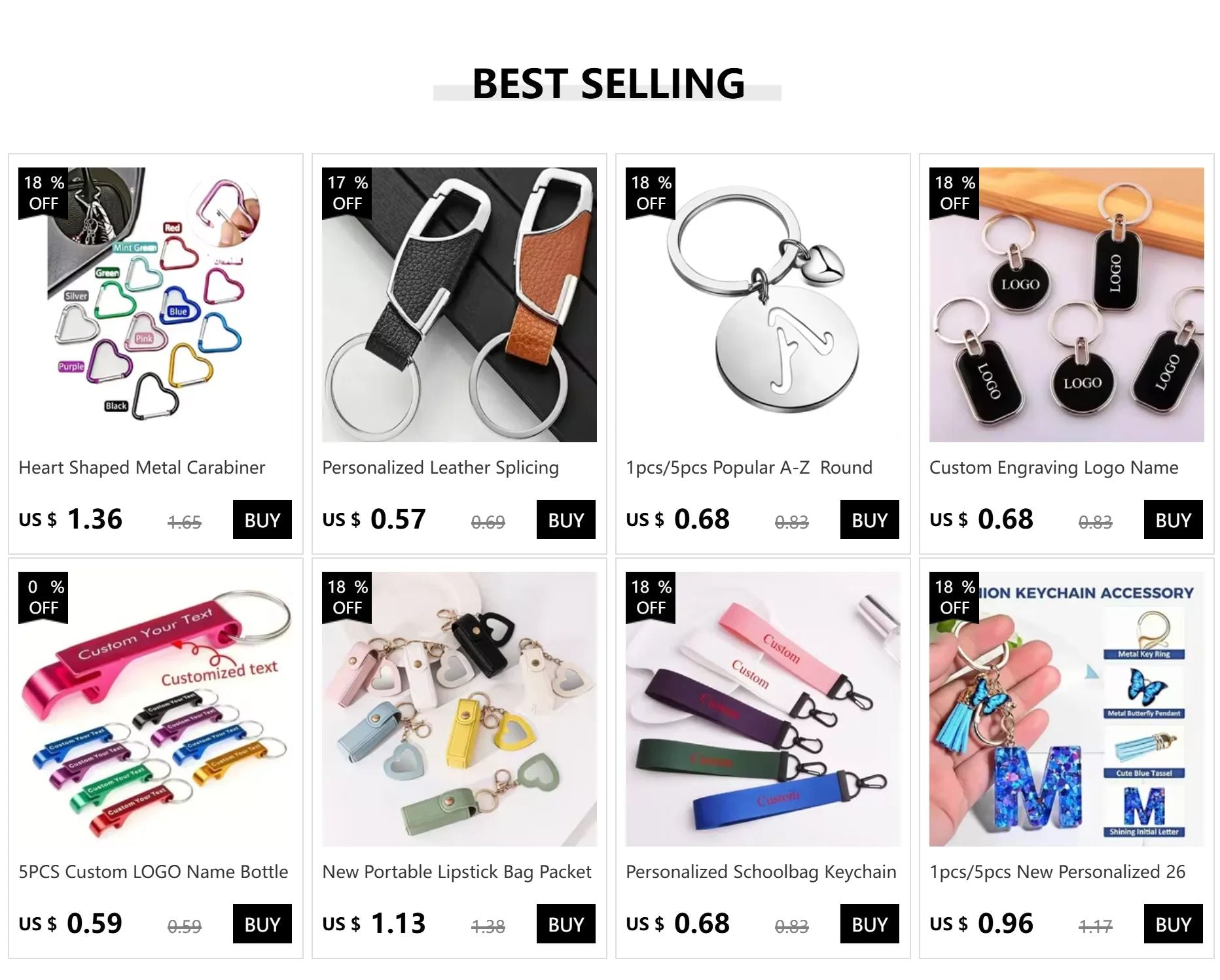 Matte Leather  Metal Keychain  Minimalist AntiDetachable Key Ring For Men  Women 4