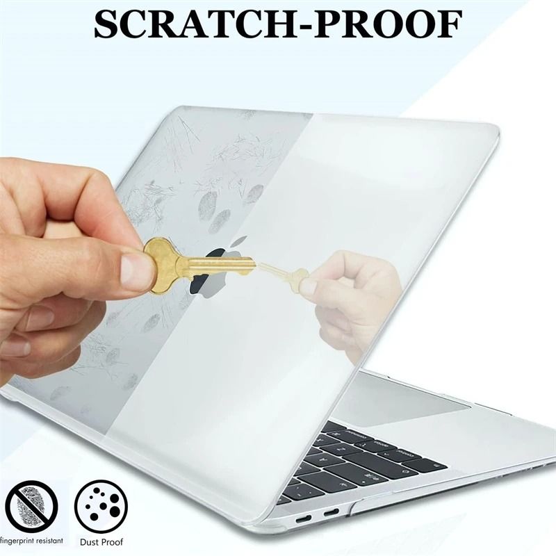 Crystal Clear Laptop Case Hard Shell Cover 2