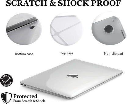 Crystal Clear Laptop Case Hard Shell Cover 4
